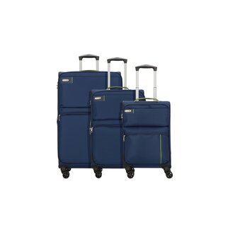 D & N Lederwaren d & n Travel Line 6704 - Trolley-Set, 3-delig. 6704 06