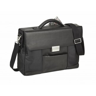 Dermata Dokumententas/aktetas Nylon/leder Dermata 2833NYL