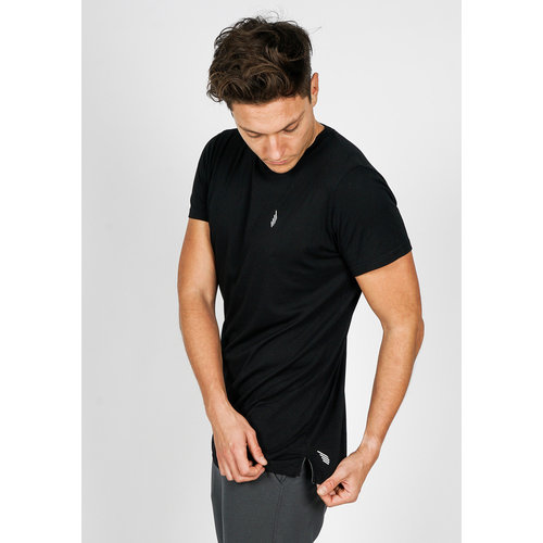 IKARUS - Yoga-Kleidung für Männer Yoga Shirt für Männer in der Farbe Schwarz