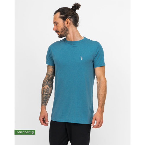 IKARUS - Yoga-Kleidung für Männer  Yoga Shirt für Männer in Aegis Blue
