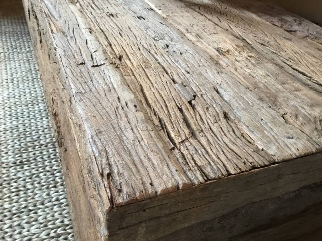 Stoffig schrijven mild Driftwood salon tafel - De Appelgaard interiors