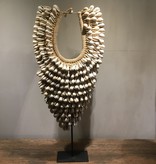 Schelpenketting beige