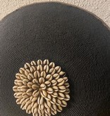 Schelpenschild voor aan de wand