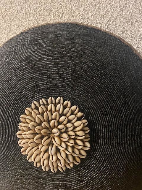 Schelpenschild voor aan de wand