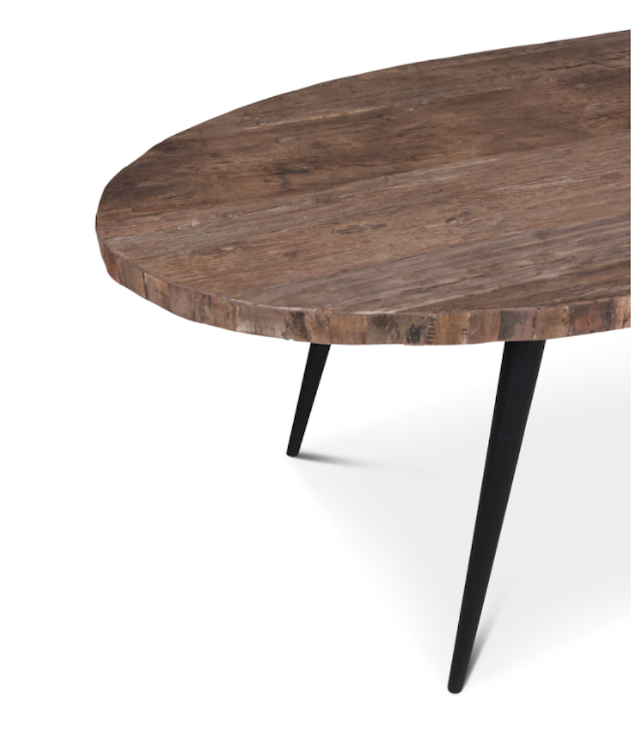 De Appelgaard Dining table Bas 220x100cm (ovaal)