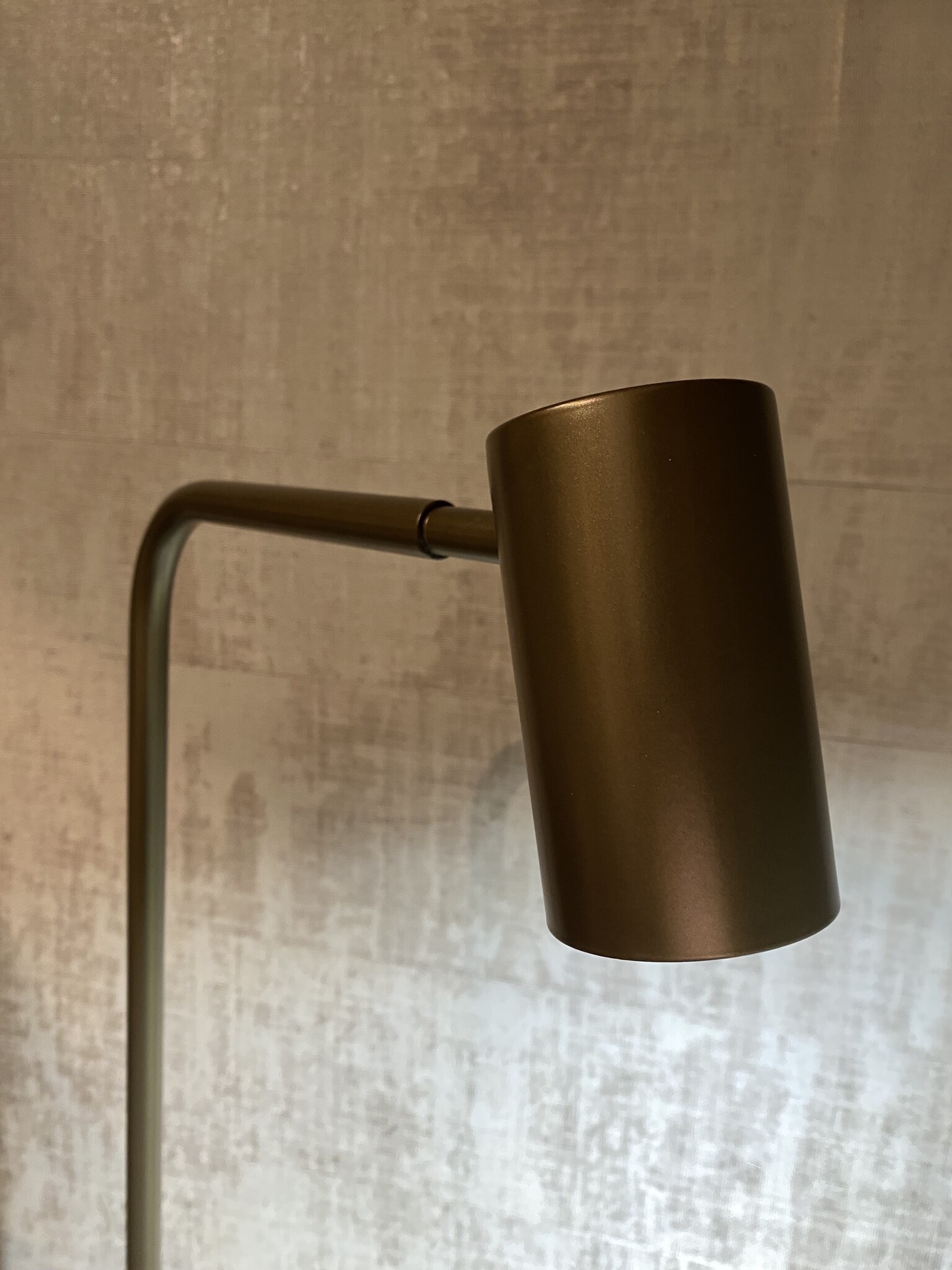 De appelgaard Vloerlamp Stijn goud