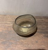 DekoCandle T-light Holder Oval Light Smoke