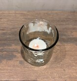 DekoCandle T-light Holder Hammered Green
