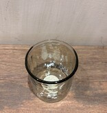DekoCandle T-light Holder Hammered Green