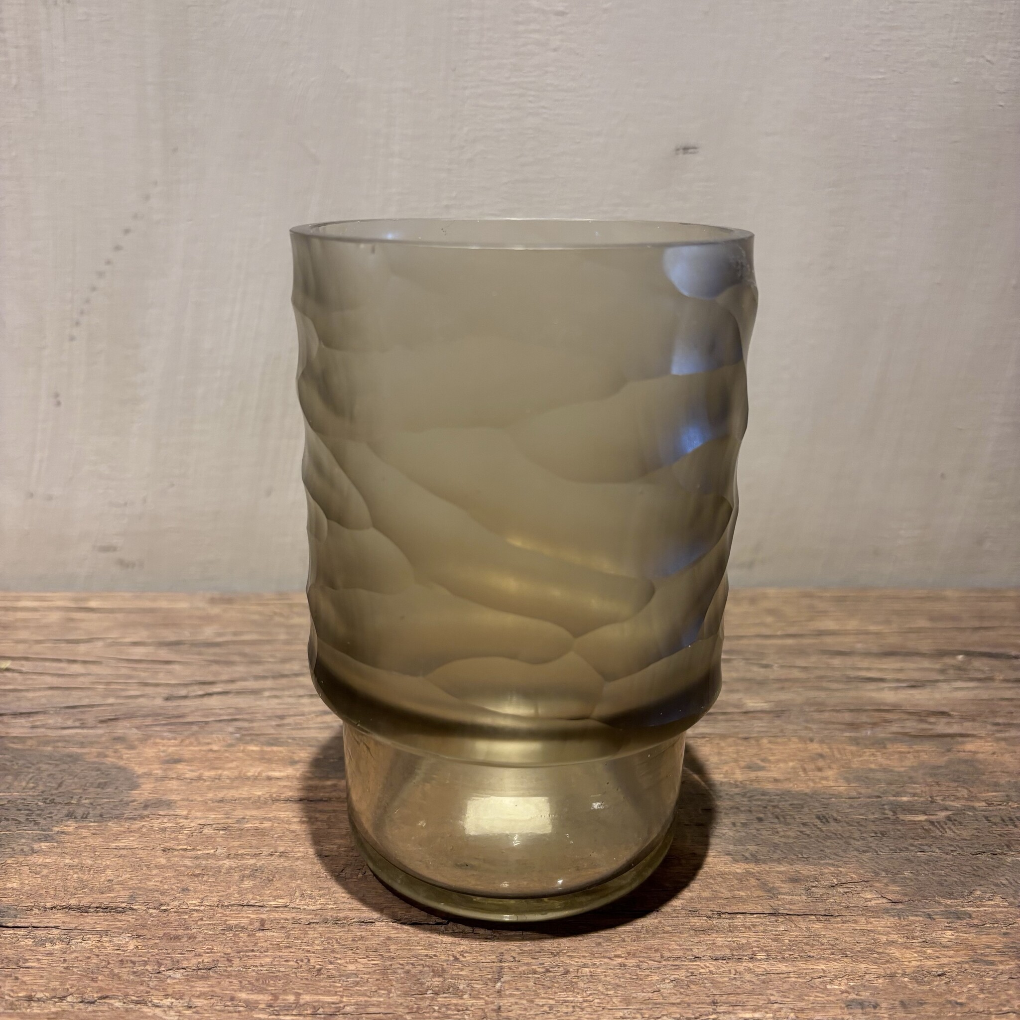 DekoCandle T-light Holder Light Smoke