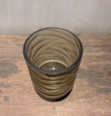 DekoCandle T-light Holder Light Smoke