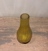DekoCandle Mouthblown Soliflower Yellow Long
