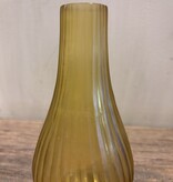 DekoCandle Mouthblown Soliflower Yellow Long
