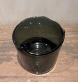 DekoCandle Vaas Organic Rim Smoke Medium