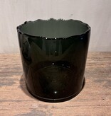 DekoCandle Vaas Organic Rim Smoke Large