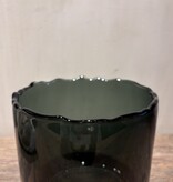DekoCandle Vaas Organic Rim Smoke Large