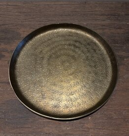 DekoCandle Dienblad Textured Rustic Gold