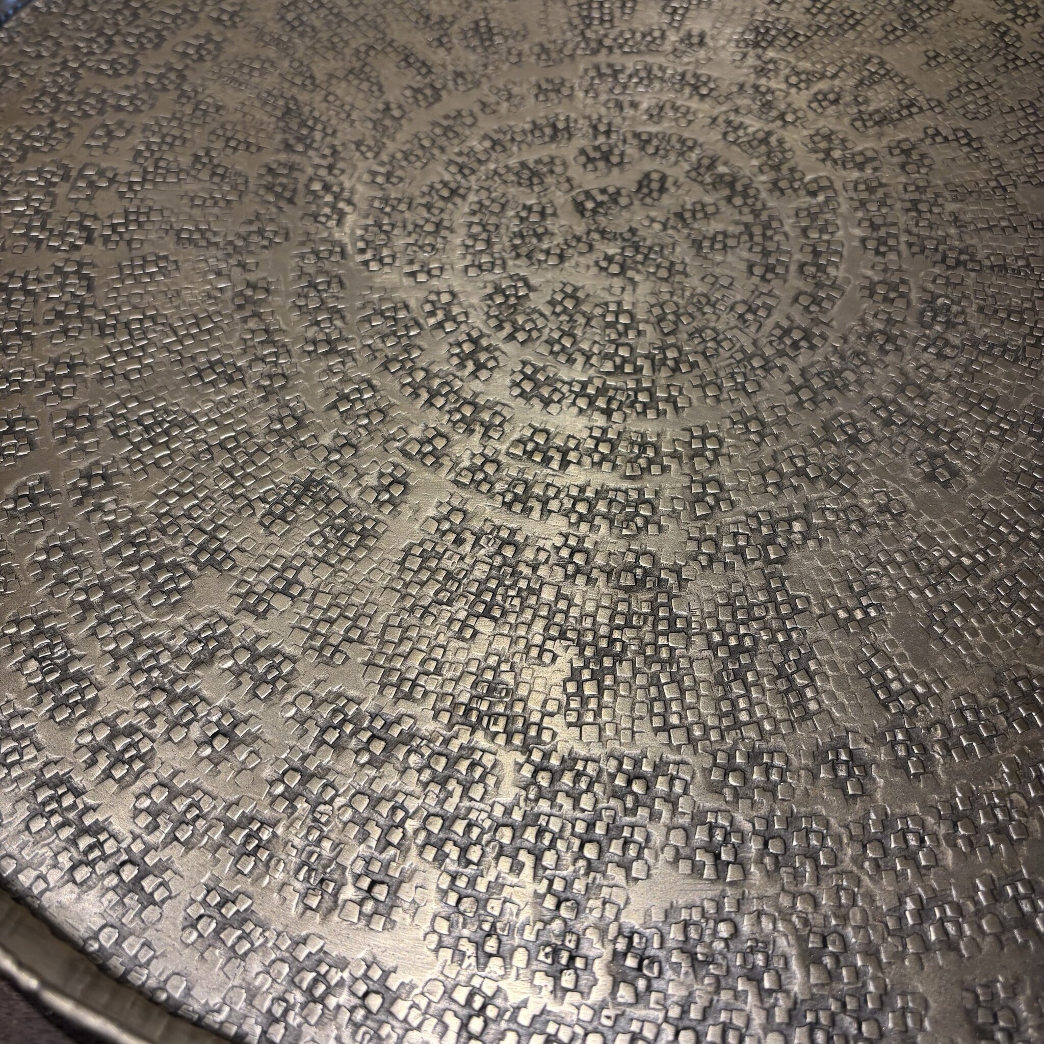 DekoCandle Dienblad Textured Champagne Gold