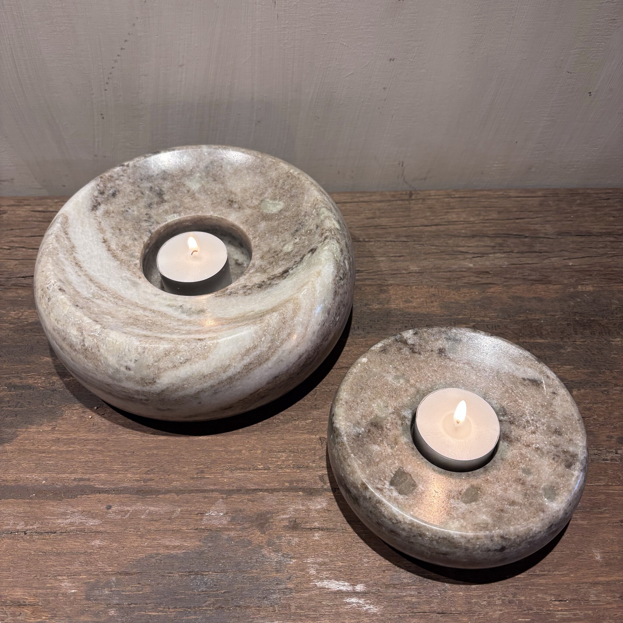 De appelgaard Set Waxinelichthouder Rond