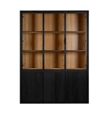 Chazz Cabinet 155 black-bianco