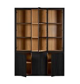Chazz Cabinet 155 black-bianco