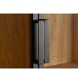 Chazz Cabinet 155 black-bianco