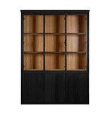 Chazz Cabinet 155 black-bianco