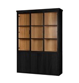 Chazz Cabinet 155 black-bianco