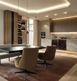 DF Design eetkamerbank Zilt