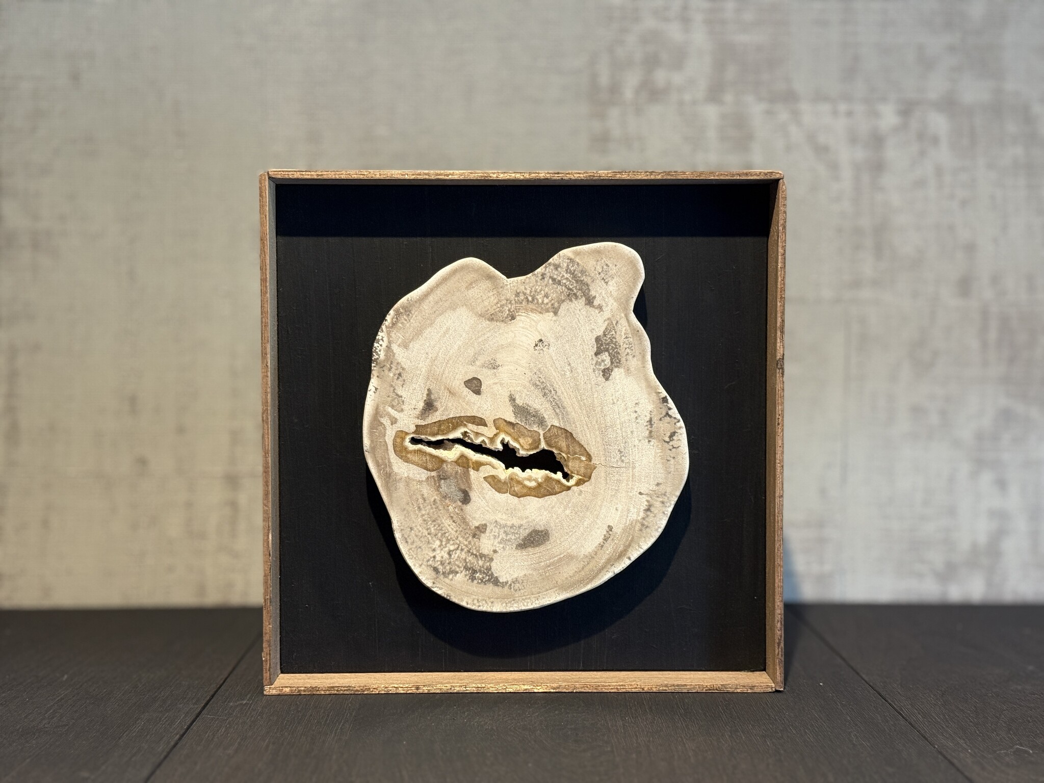 De appelgaard lijst met versteend hout klein