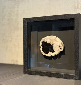 De appelgaard lijst met kristal zwart-wit