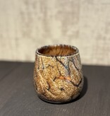 De appelgaard waxinelichthouder oker gemeleerd