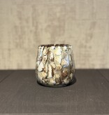 De appelgaard waxinelichthouder bruin gemeleerd