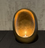 De appelgaard waxinelichthouder gouden ei