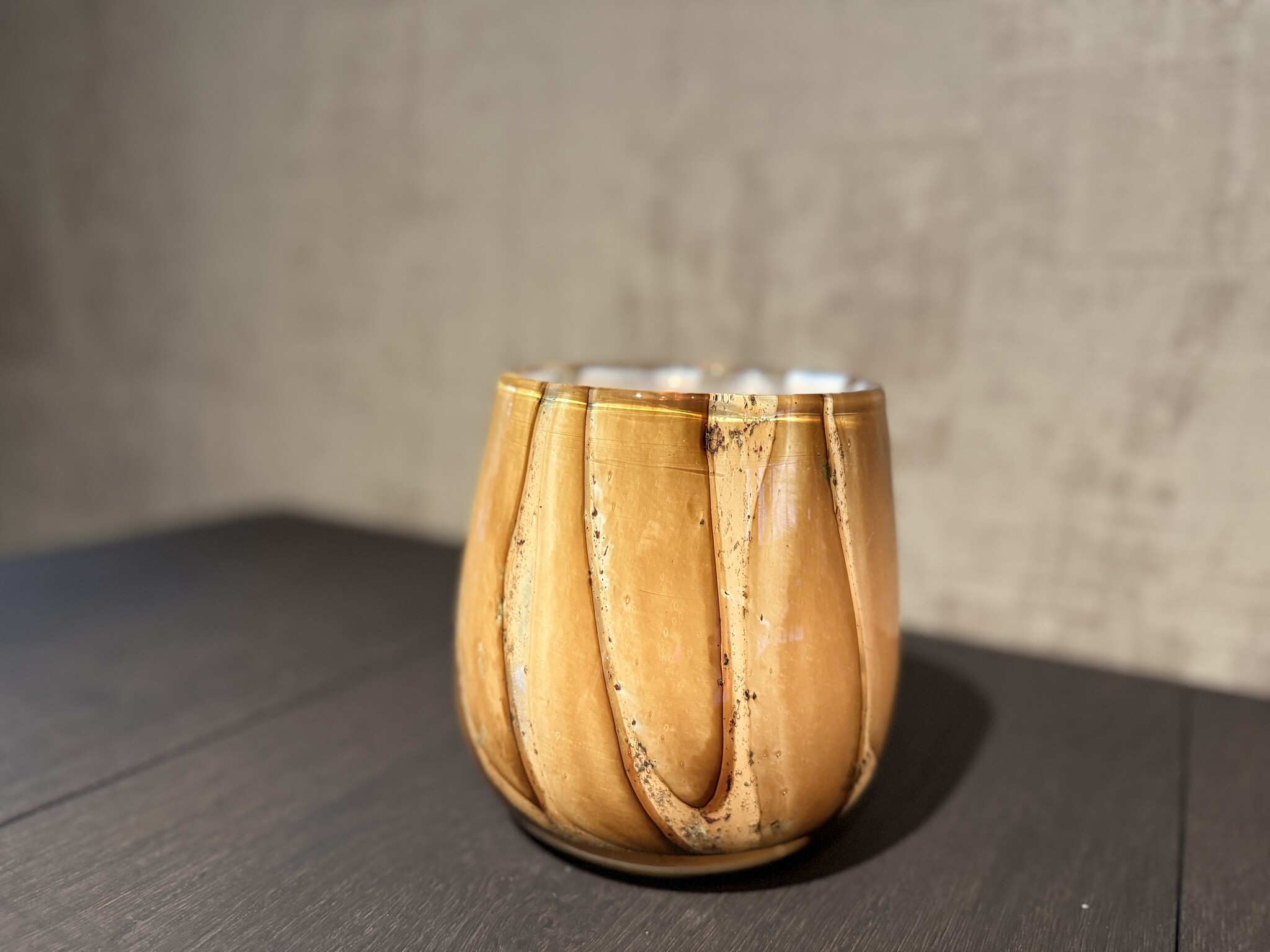 De appelgaard waxinelichthouder oaker groot