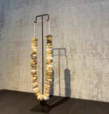 De appelgaard kralenketting bruin glans