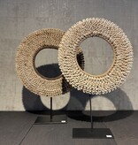 De appelgaard schelp ring bruin