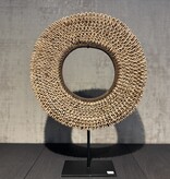 De appelgaard schelp ring bruin