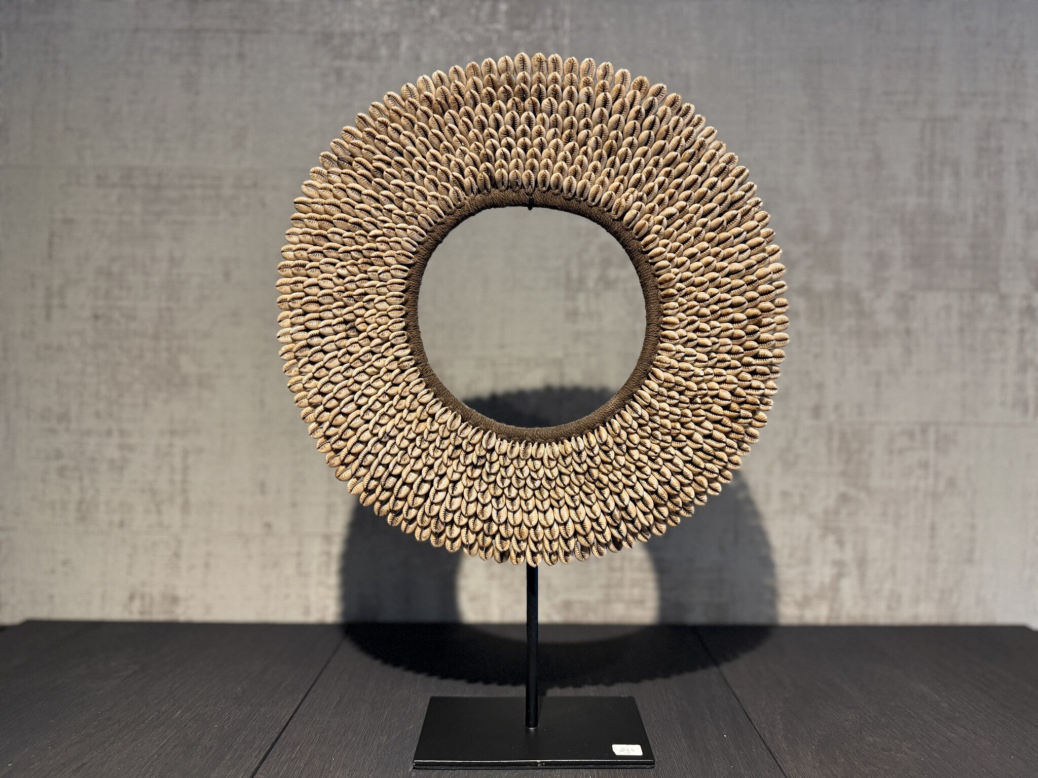 De appelgaard schelp ring bruin