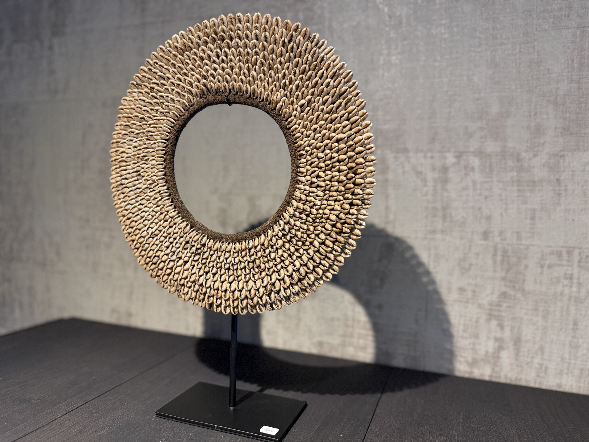 De appelgaard schelp ring bruin