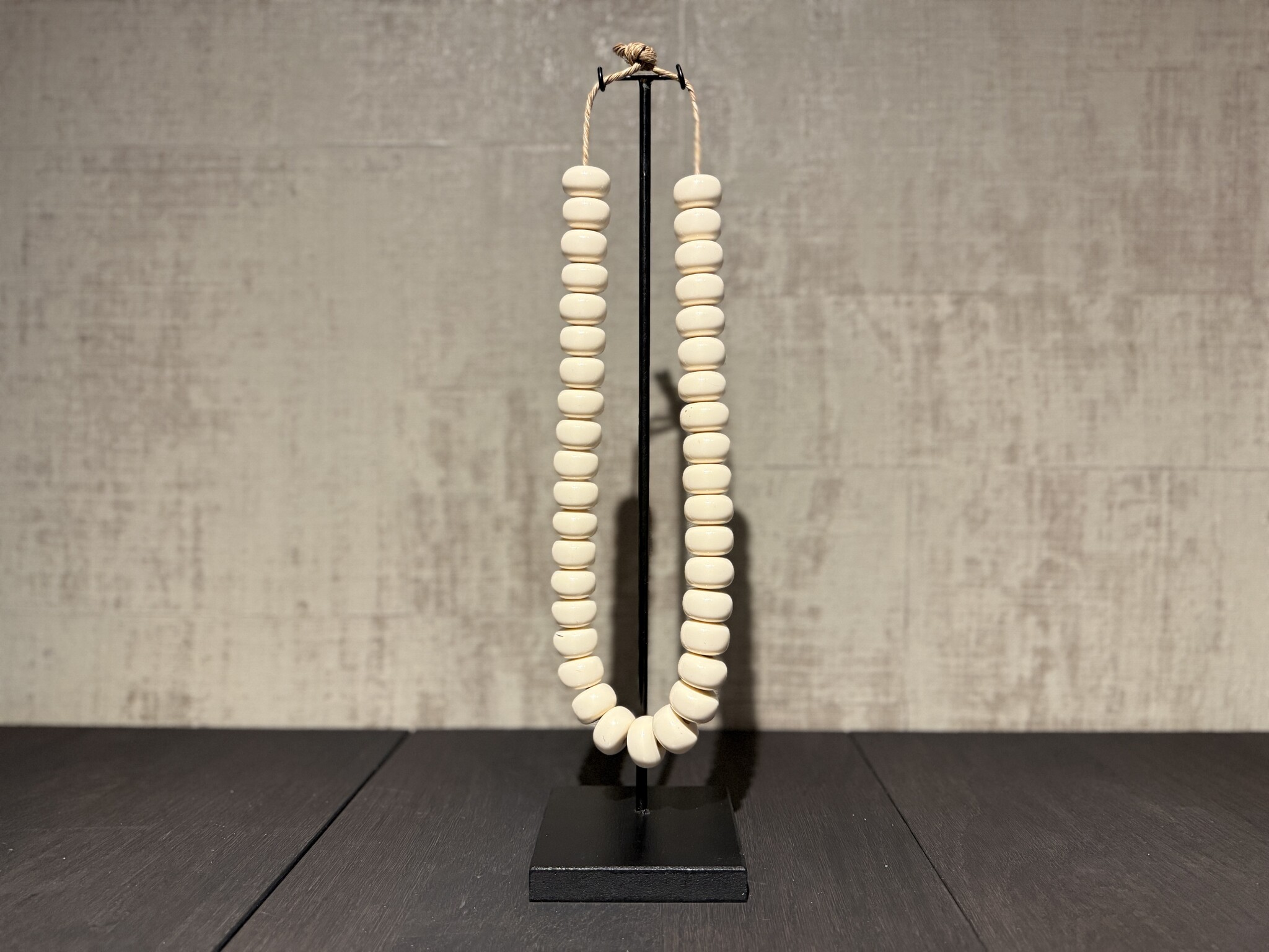 De appelgaard kralenketting wit