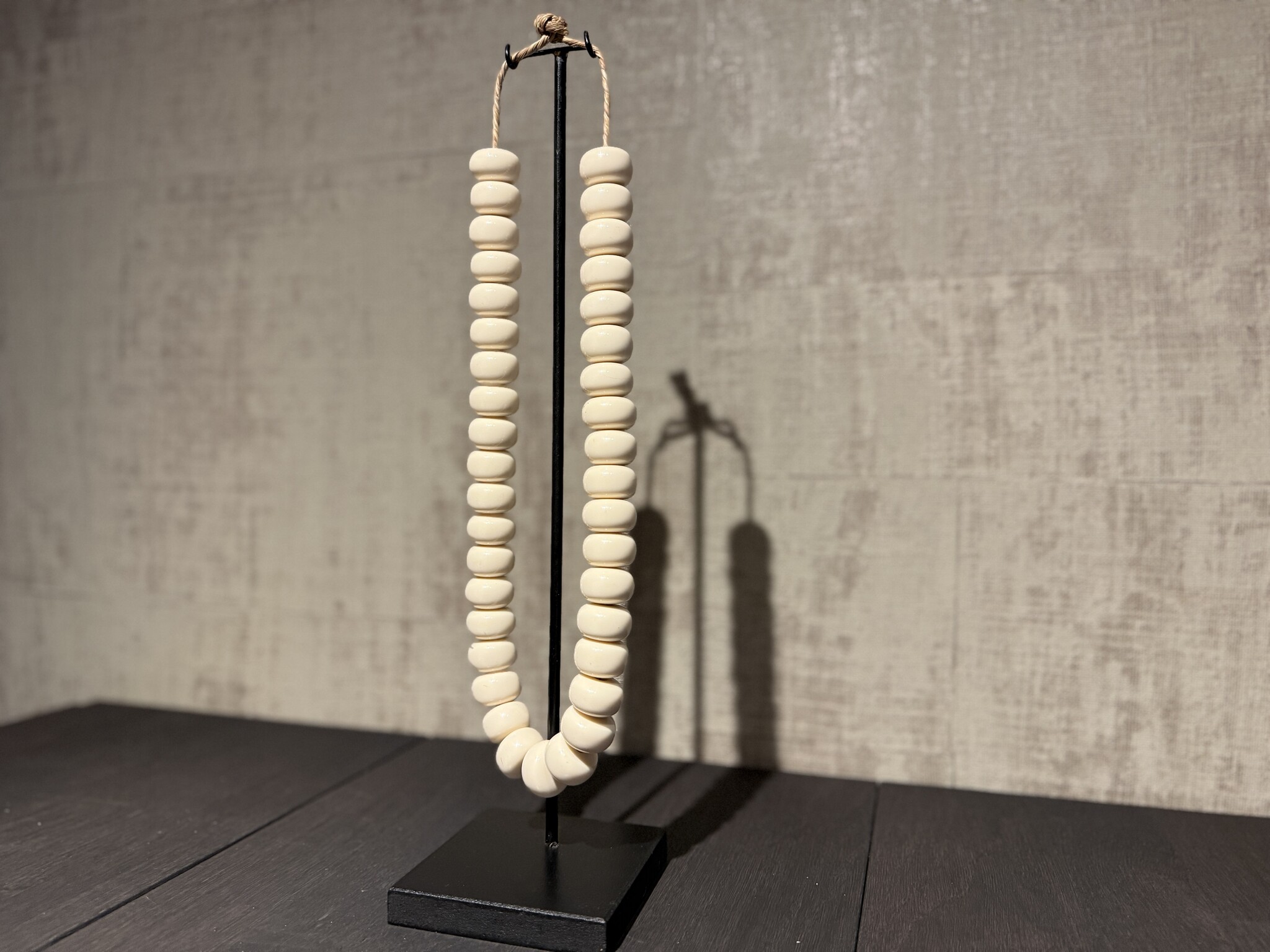 De appelgaard kralenketting wit