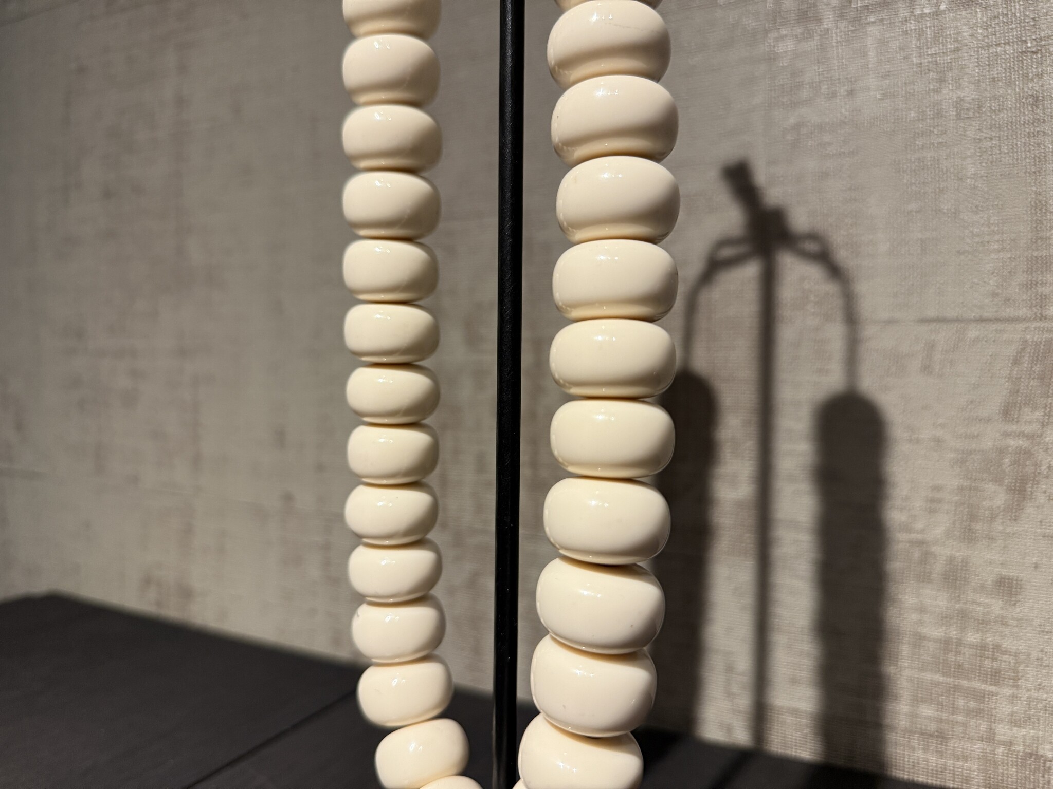 De appelgaard kralenketting wit