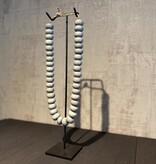 De appelgaard kralenketting grijs glans