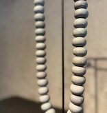 De appelgaard kralenketting grijs glans