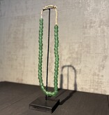 De appelgaard kralenketting groen mat