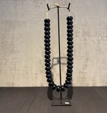 De appelgaard kralenketting zwart glans