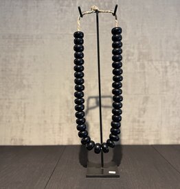 De appelgaard kralenketting zwart glans