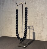 De appelgaard kralenketting zwart glans