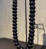 De appelgaard kralenketting zwart glans